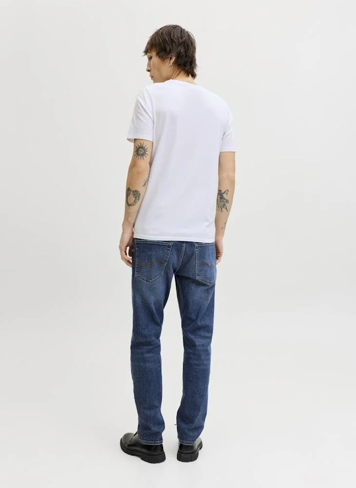 جاك اند جونز جينز بقصة مستدقة كاجوال